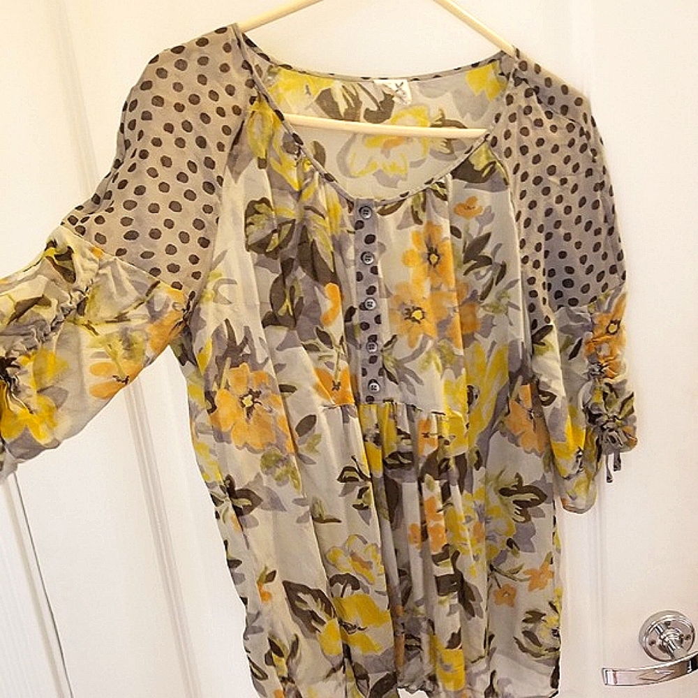 Anthropologie blouse Edme& esyllte